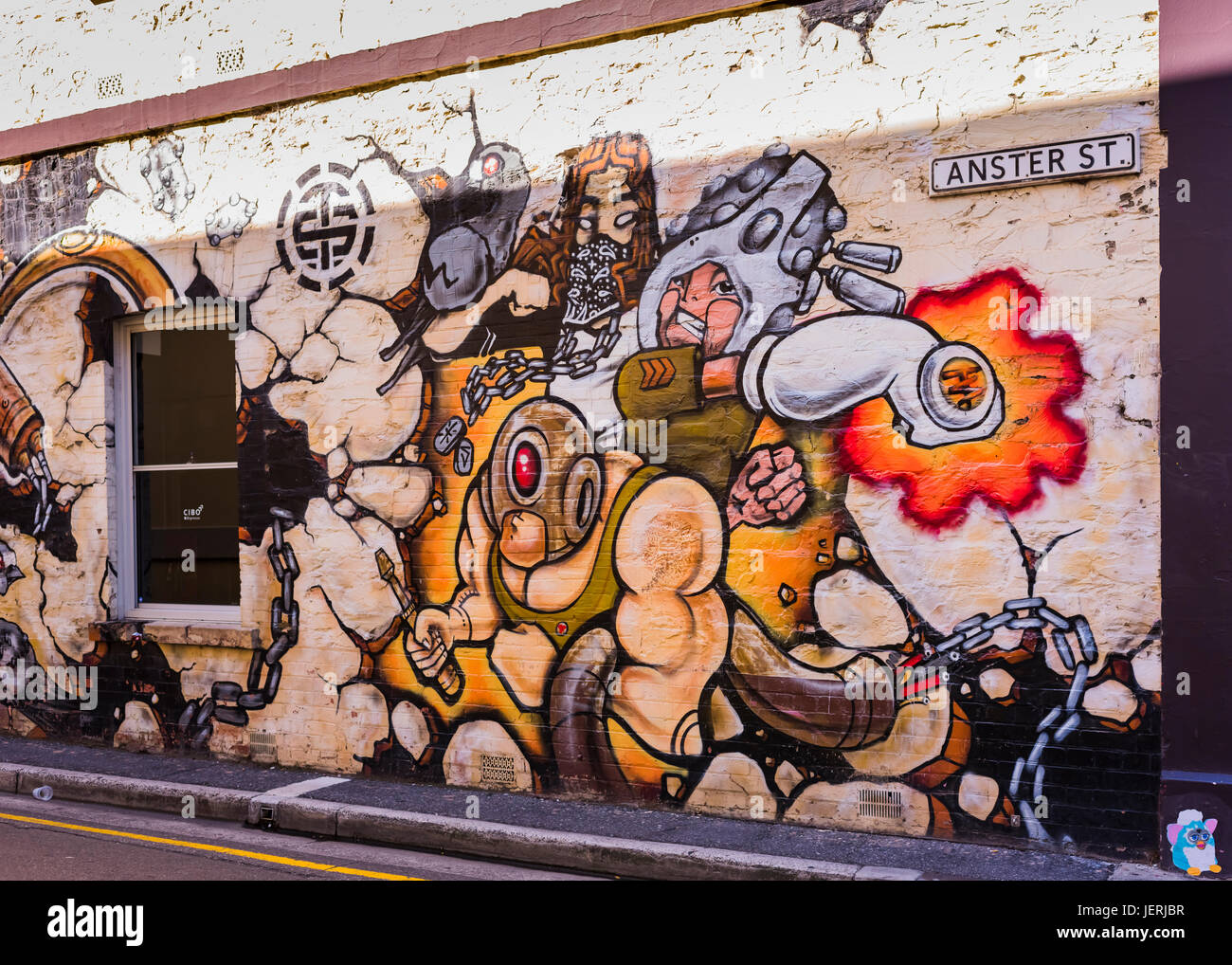 Adelaide street art hires stock photography and images Alamy