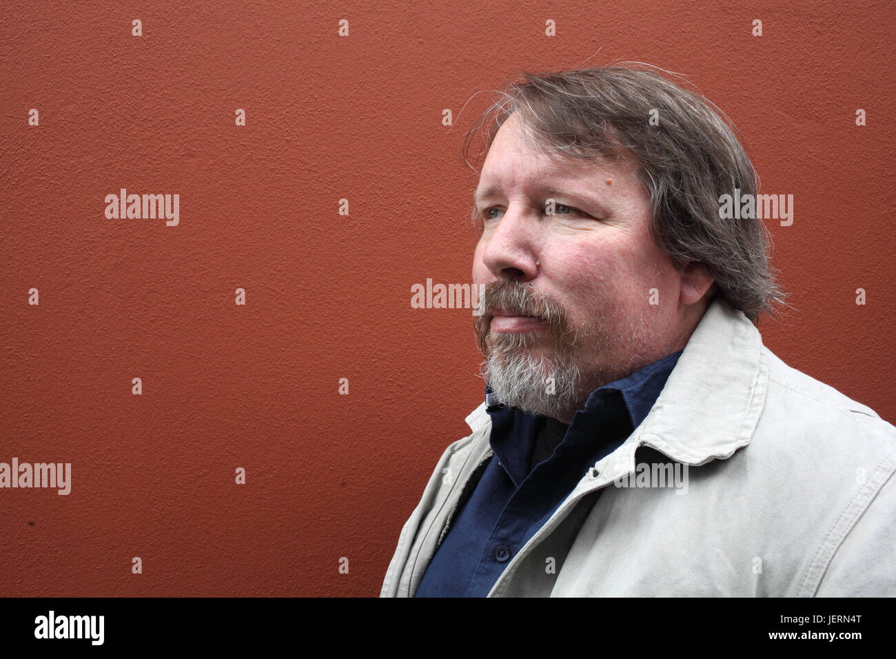 Portrait of Brian Turner (poet) 19/05/2017 ©Basso CANNARSA/Opale Stock
