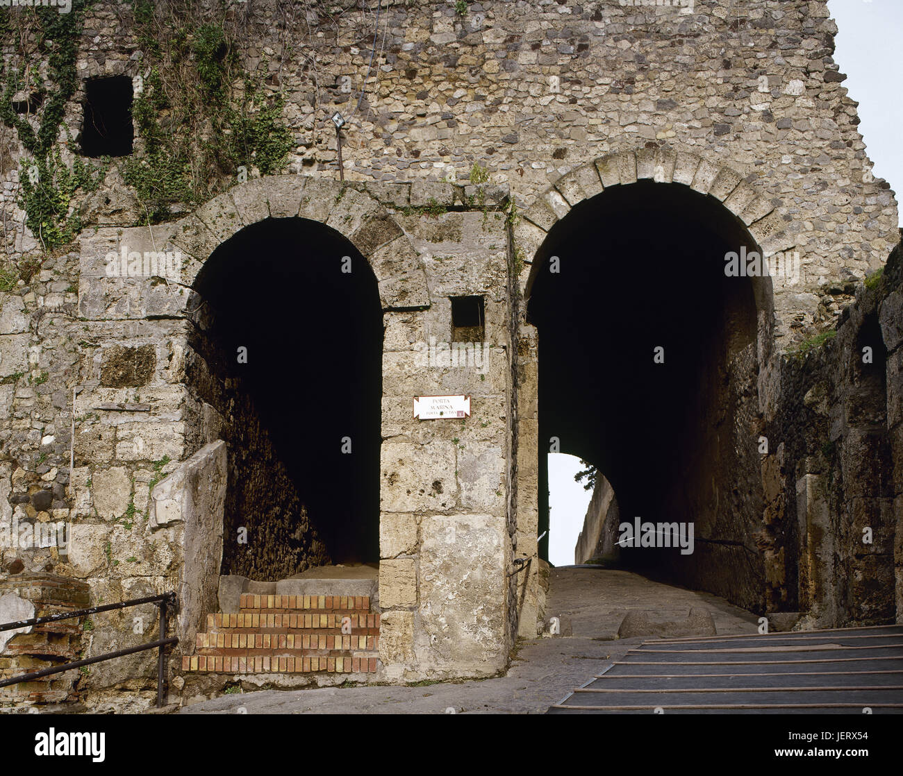 Italy pompeii porta marina entrance hi-res stock photography and images -  Alamy