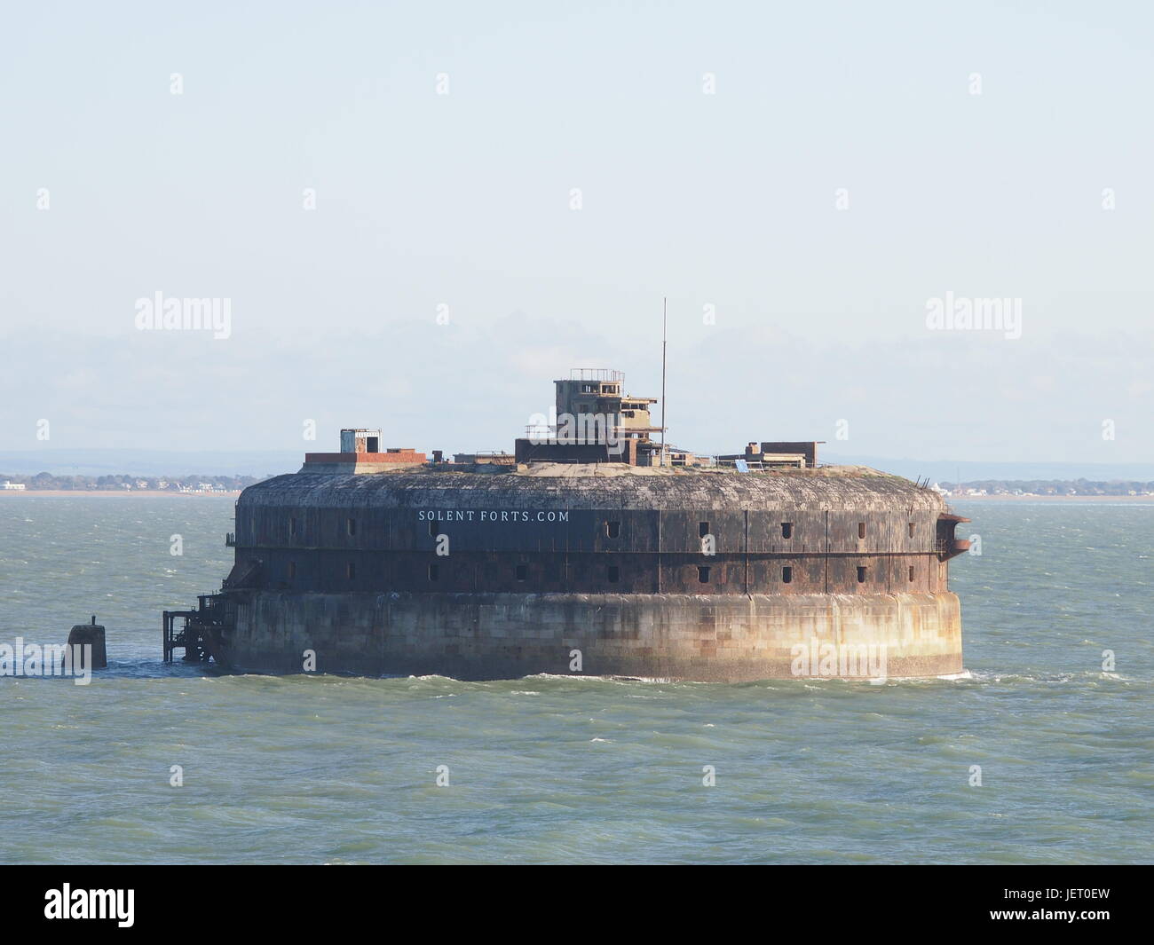 Solent Fort, Portsmouth, Uk Stock Photo - Alamy