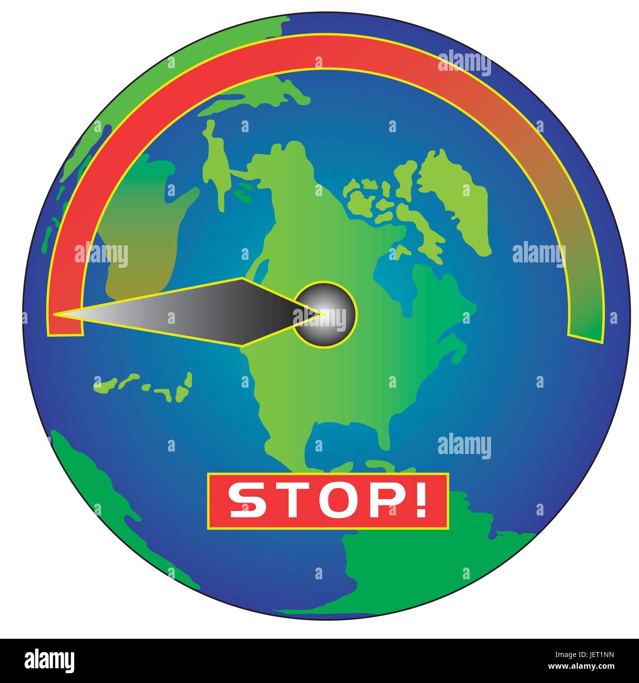 Heating of the planet Stock Vector Images - Alamy