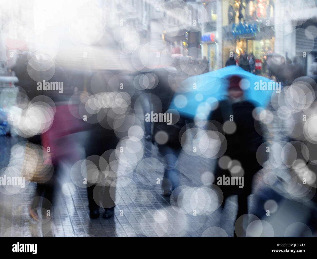Blurry image people in hi-res stock photography and images - Alamy
