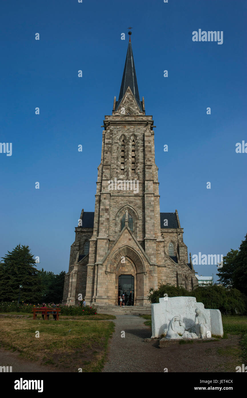 Church of Our Lady of Nahuel Huapi, Bariloche, Argentina, South America Stock Photo