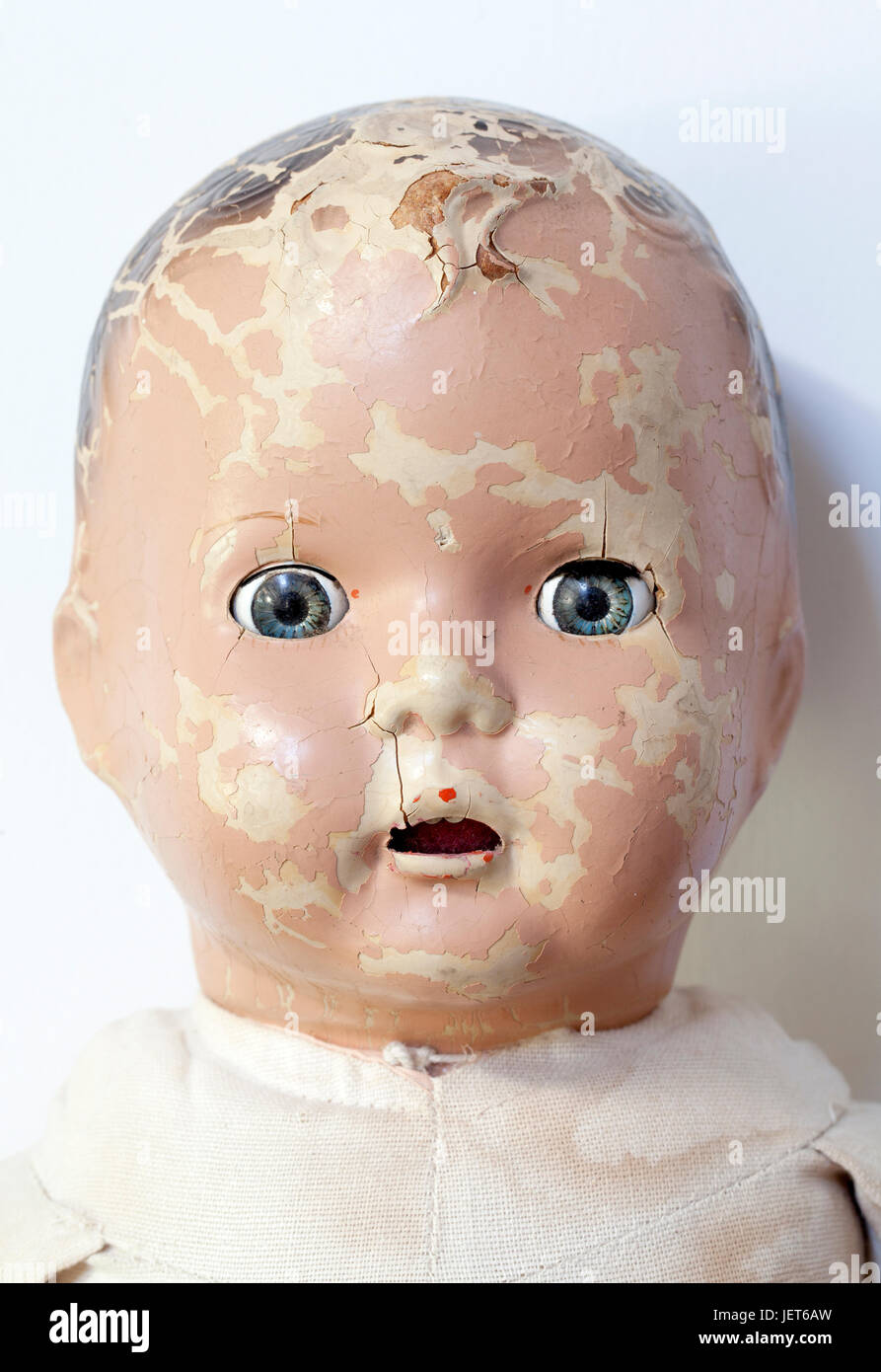 Old or Vintage Baby Dolls Face Stock Photo - Alamy