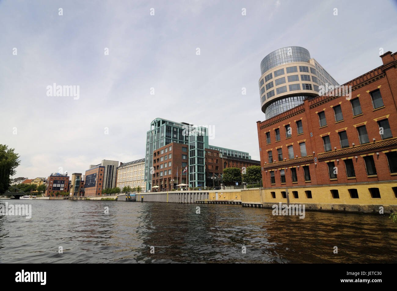 Ministry of the Interior, the Spree, Berlin, Germany, Stock Photo