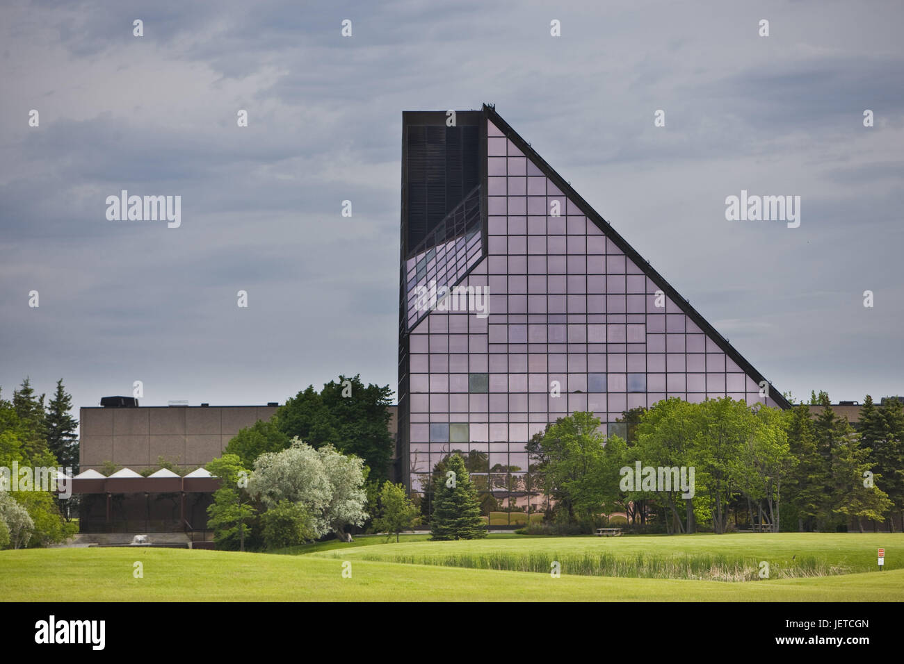 Canada, Manitoba, Winnipeg, royal Canadian Mint Building Stock Photo