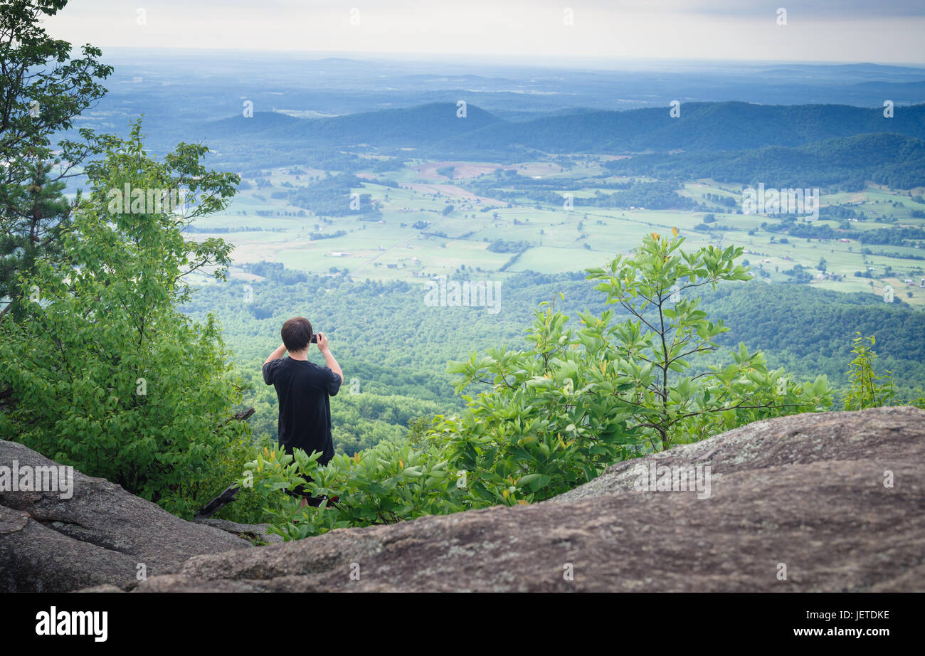 Asian hiker on mountain hi-res stock photography and images - Alamy