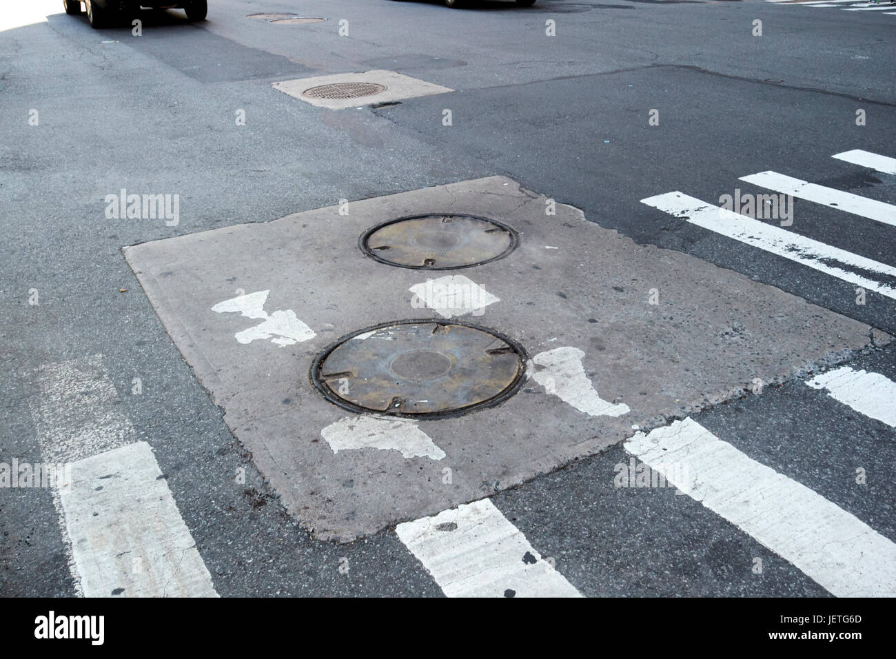 Steam New York Manhole High Resolution Stock Photography and Images Alamy