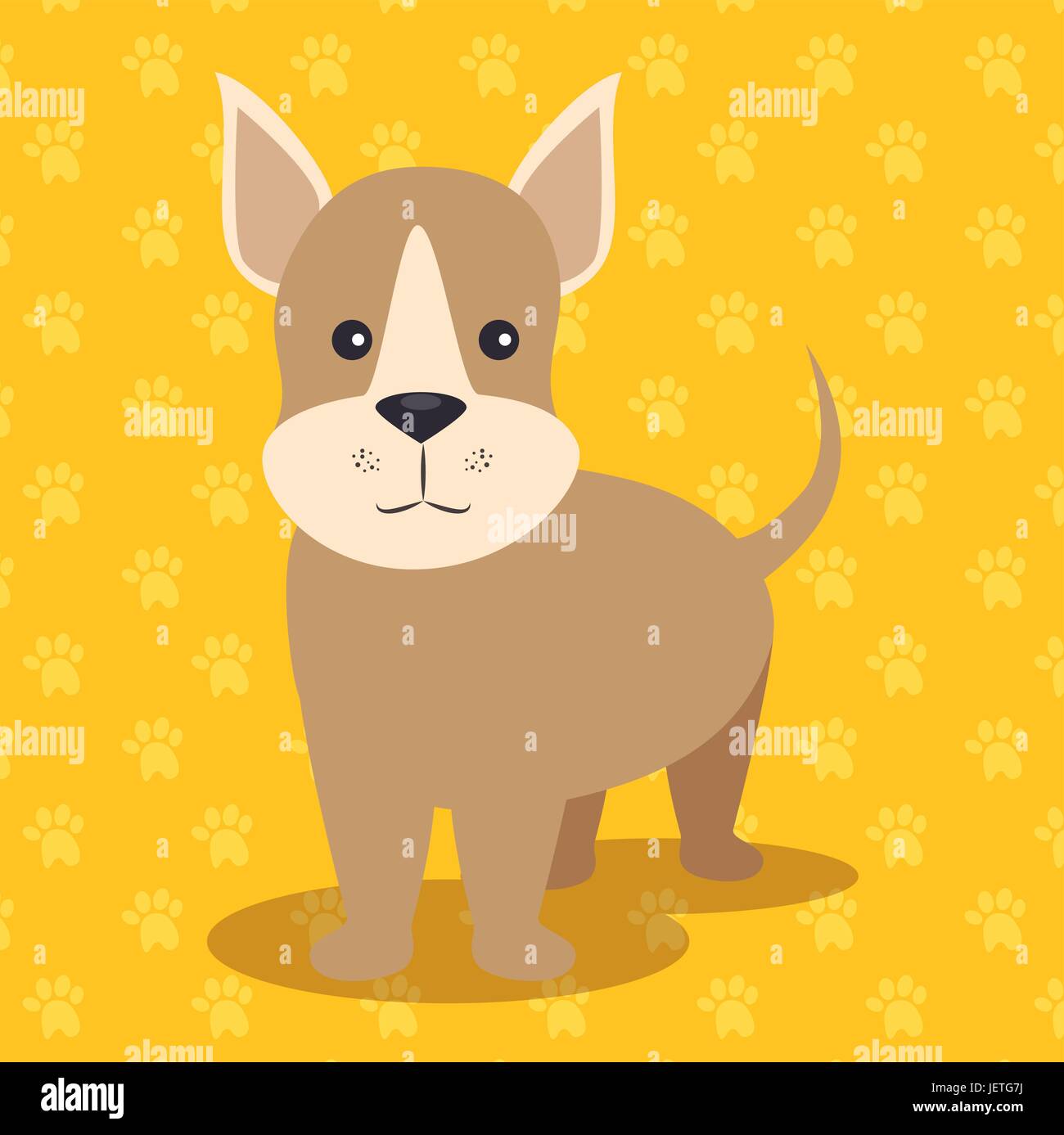 cute puppy dog Stock Vector Image & Art - Alamy