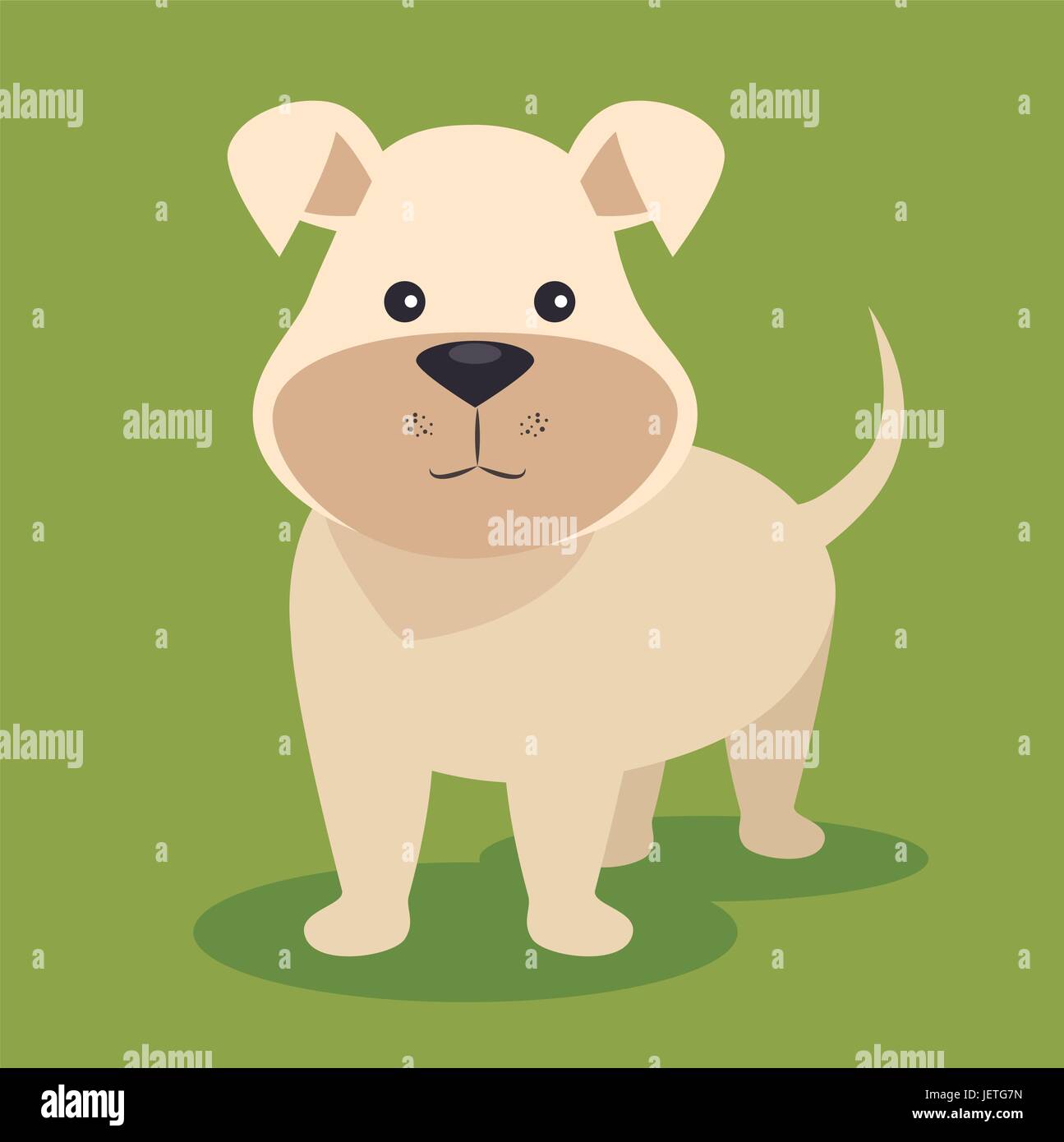 cute puppy dog Stock Vector Image & Art - Alamy