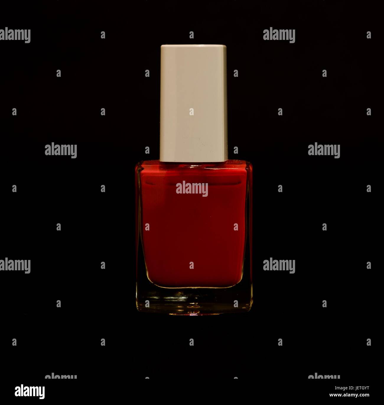 one bottle of generic nail varnish / polish Stock Photo Alamy