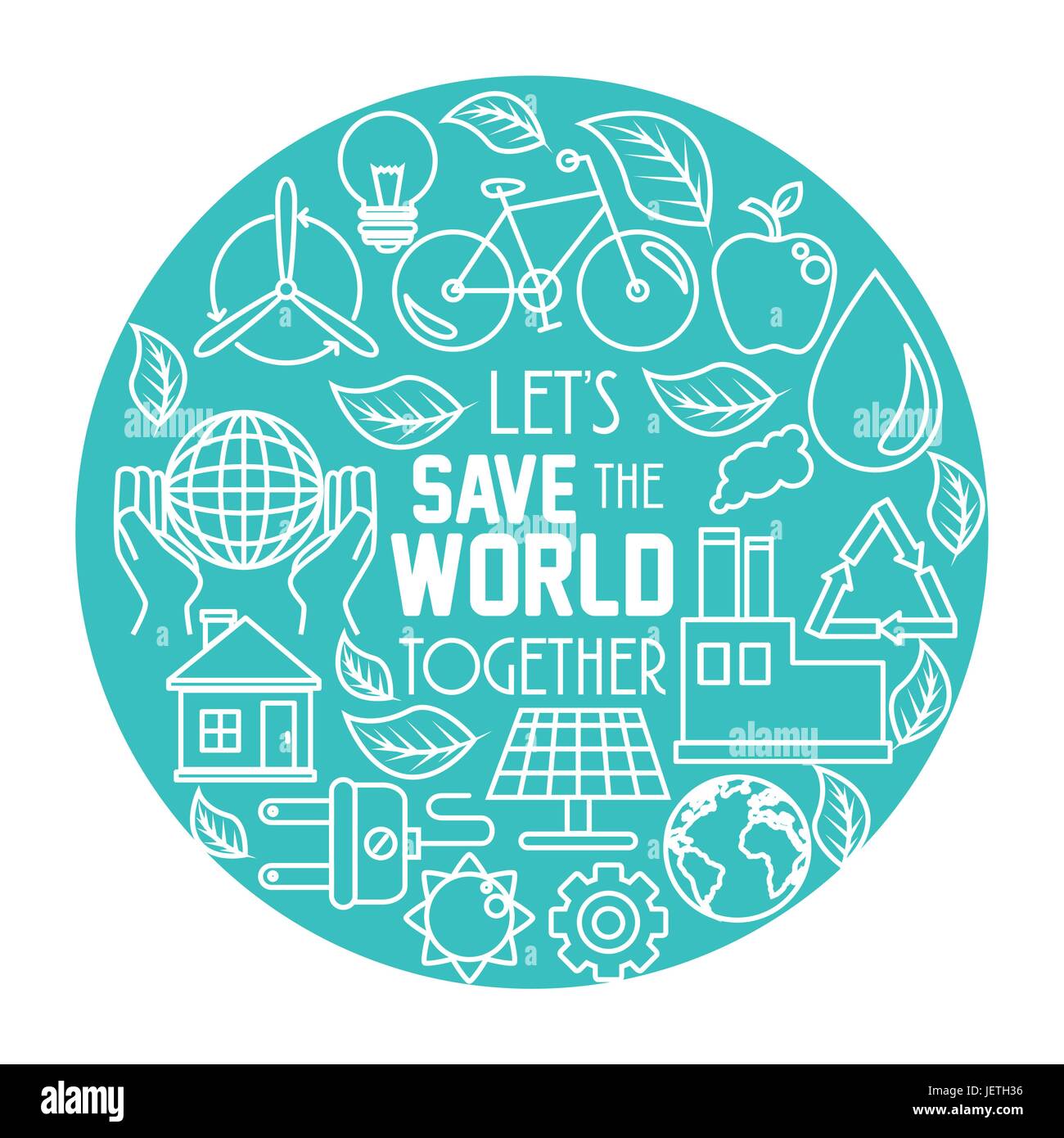 Green Eco concept background Stock Vector Image & Art - Alamy
