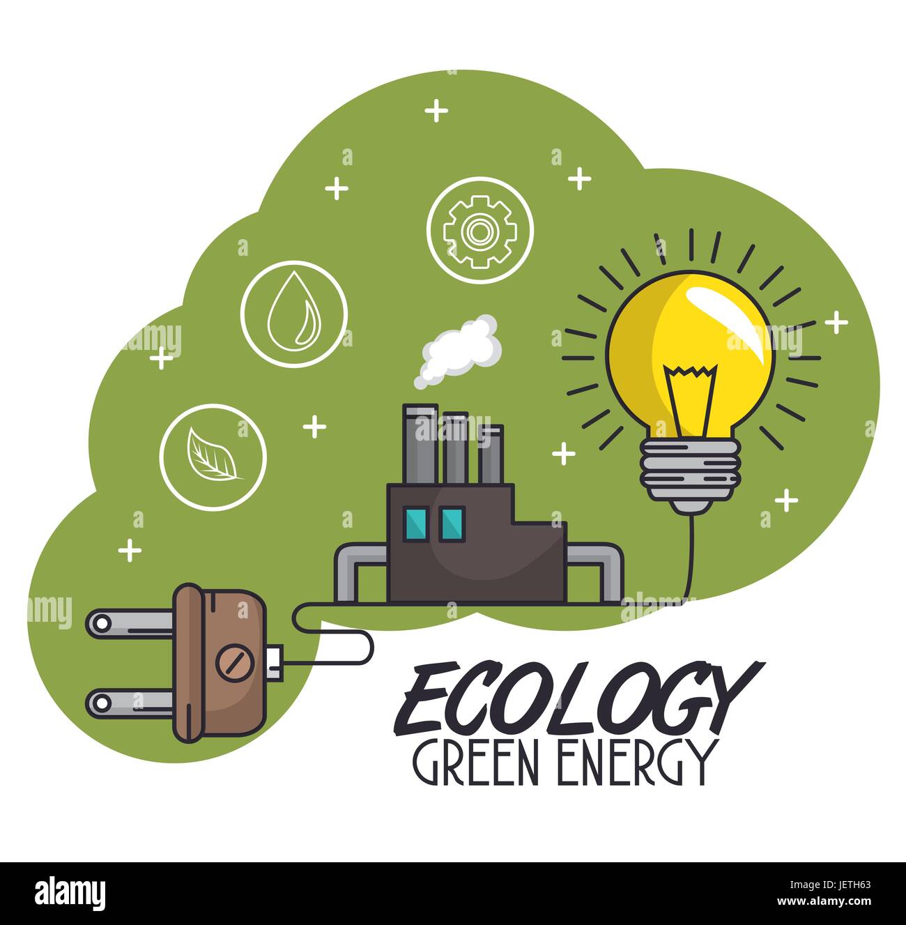 Green Eco concept Stock Vector Image & Art - Alamy