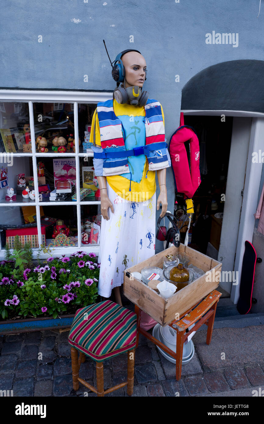 Bric a brac shop, Christianshavn, Copenhagen Stock Photo