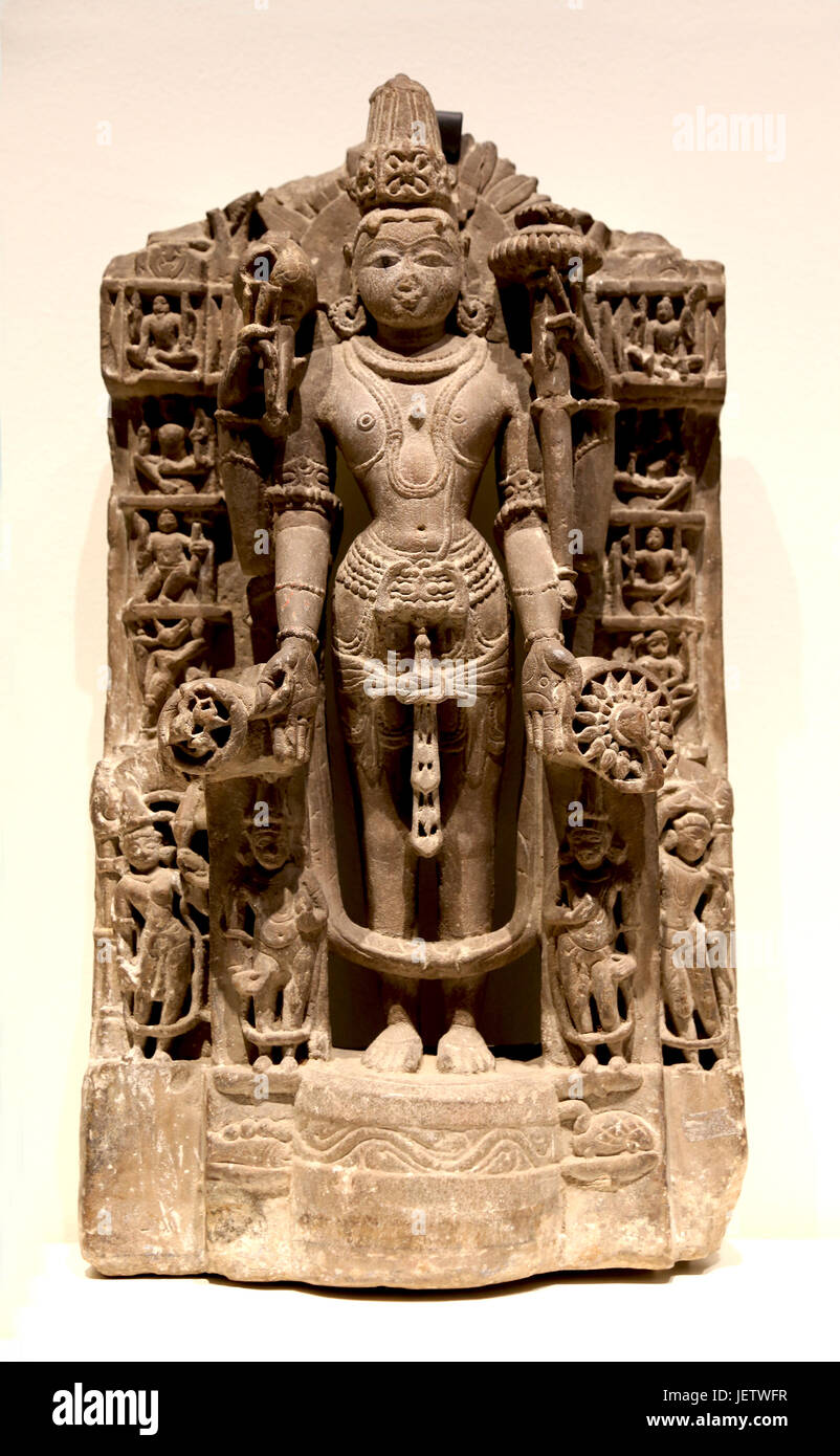 Vishnu stone sculpture hi-res stock photography and images - Alamy