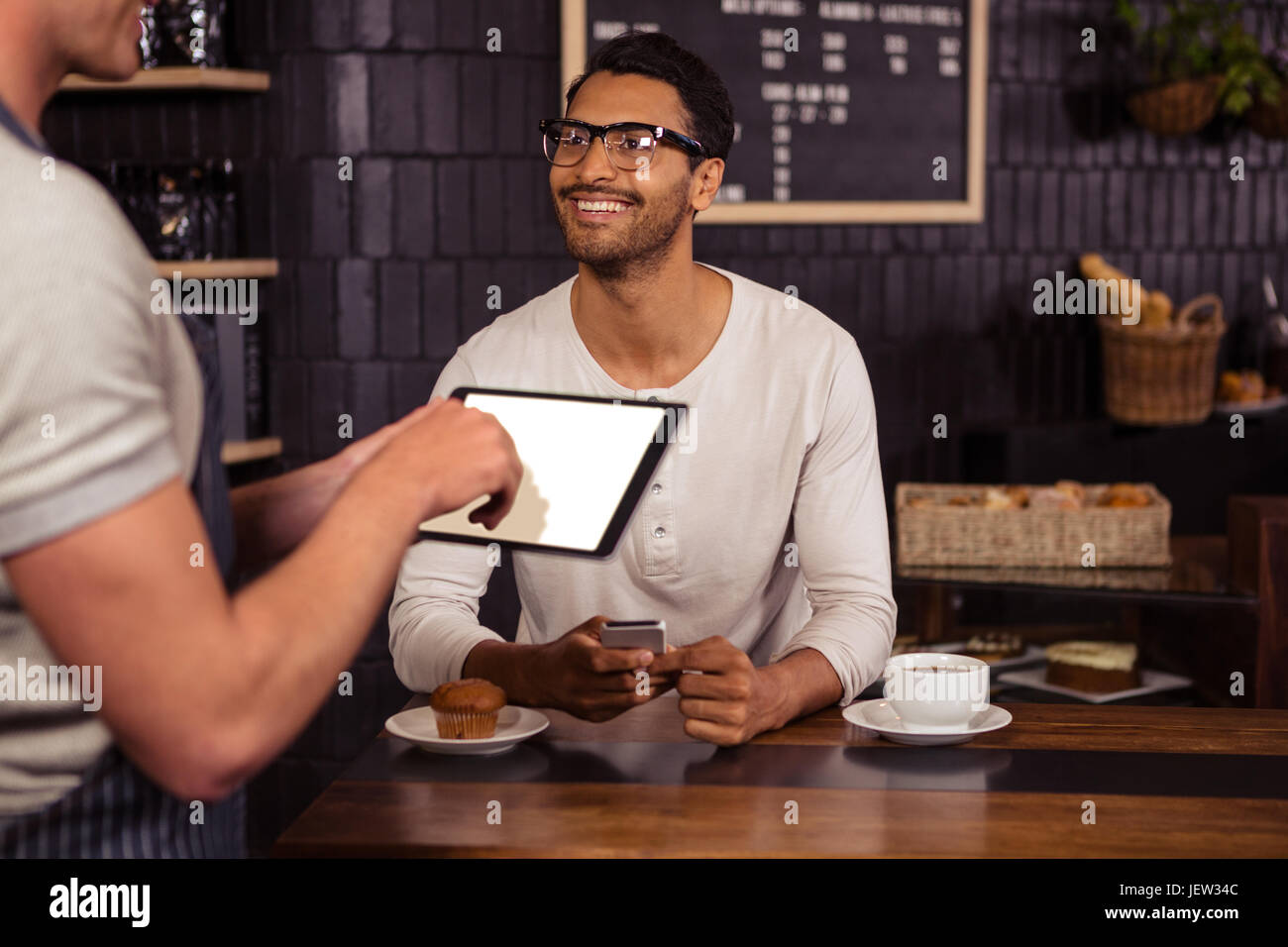 People using technology Stock Photo - Alamy