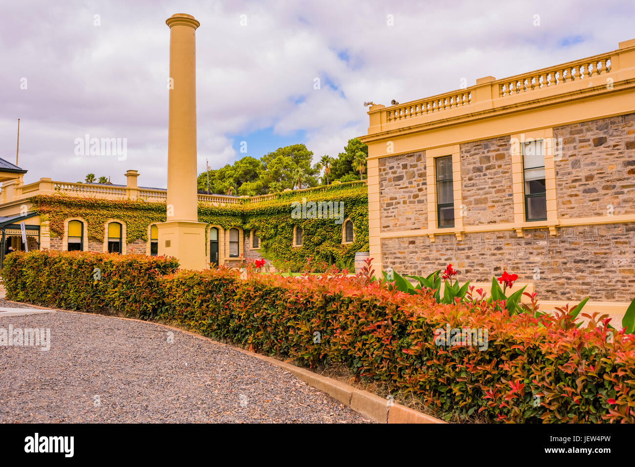 Seppeltsfield Winery in the Barossa Valley, South Australia Stock Photo