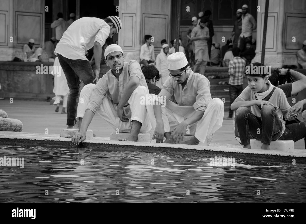 Eid Mubarak Black and White Stock Photos & Images - Alamy