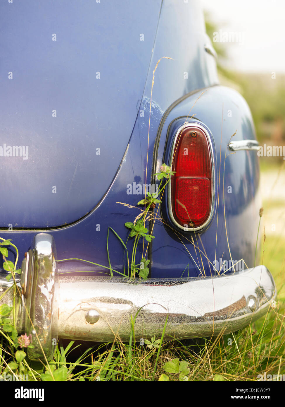 Tail light of old car Stock Photo - Alamy