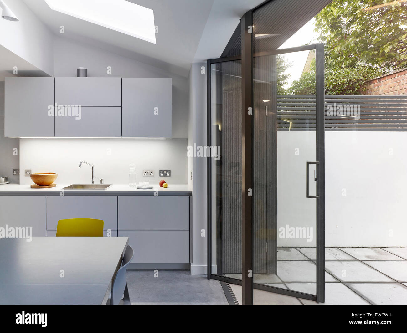 Kitchen The Slide Return London United Kingdom Architect