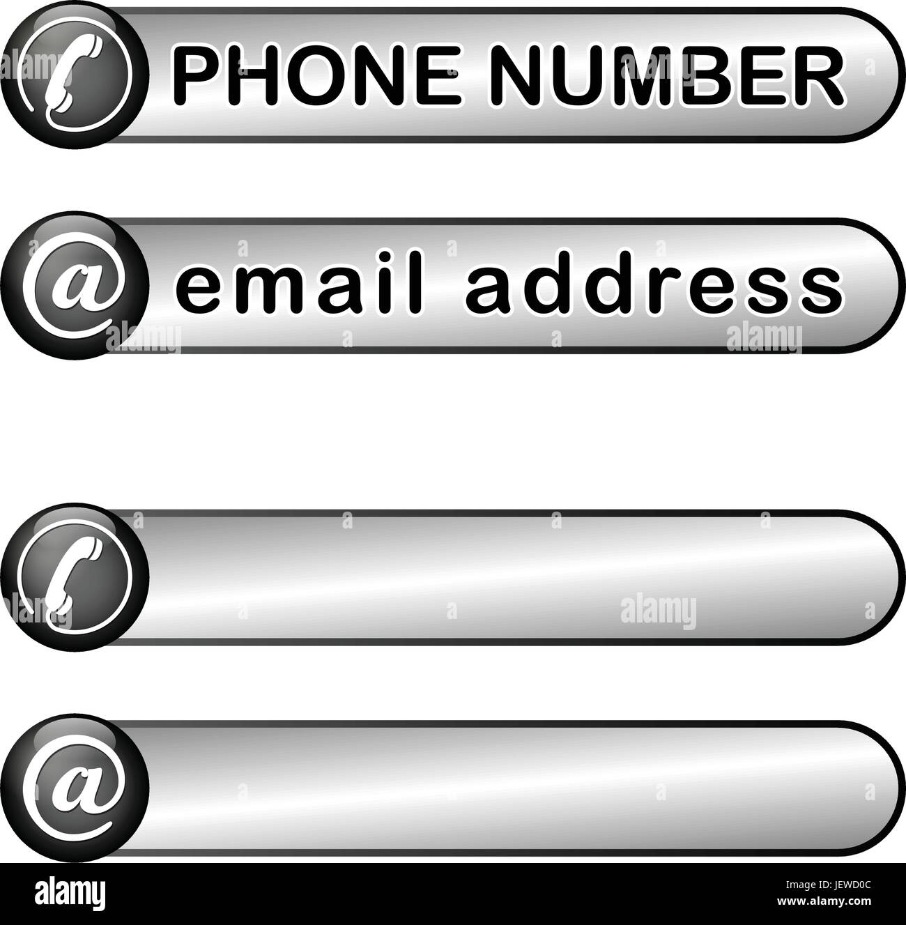 telephone, phone, blank, uninhabited, email, box, boxes, number, icon