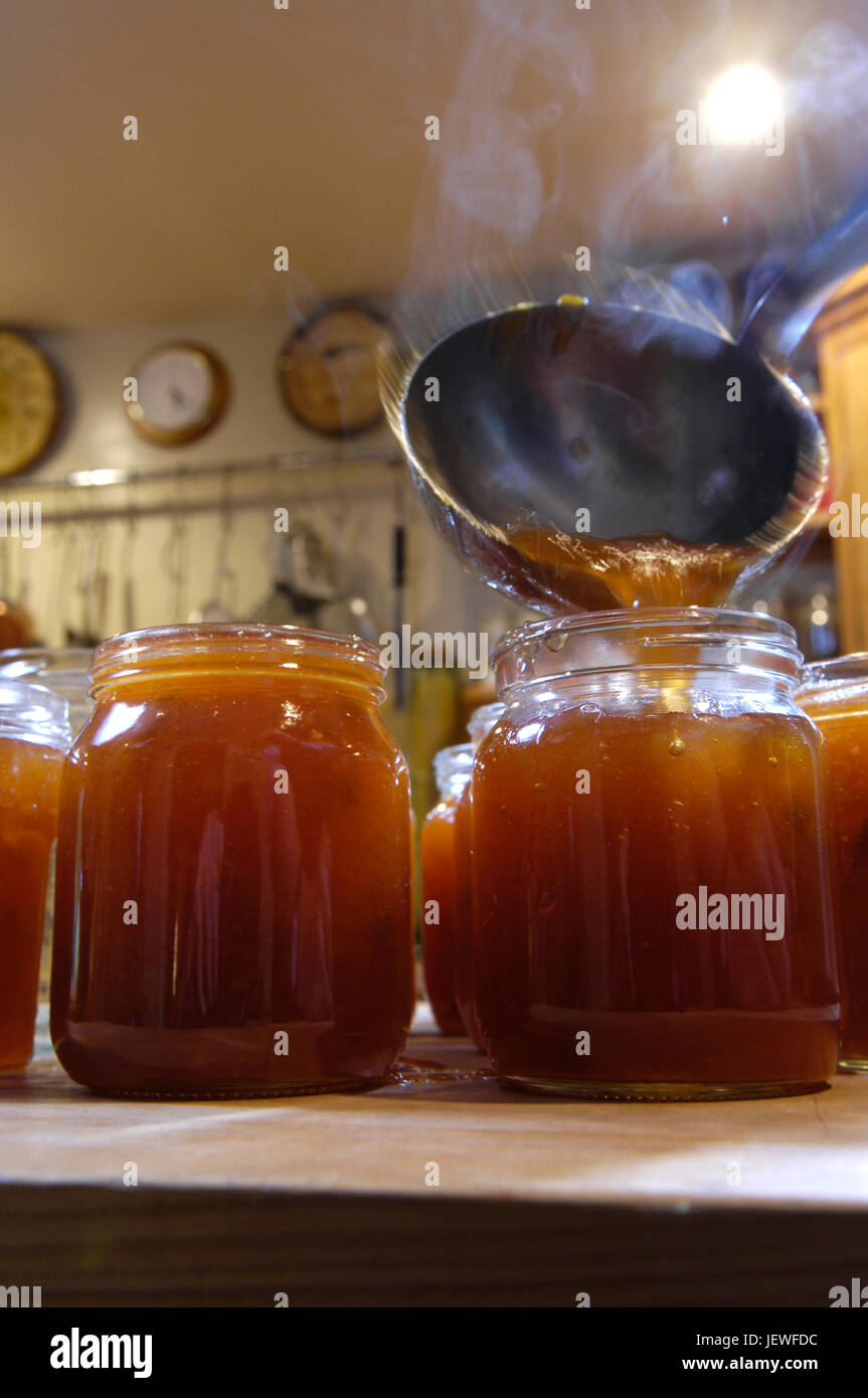 Jam making UK Stock Photo Alamy