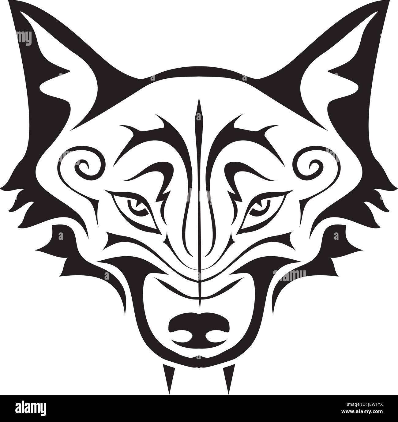 Tribal Wolf Black Howling Wolf Native American Zip Bowling Jersey