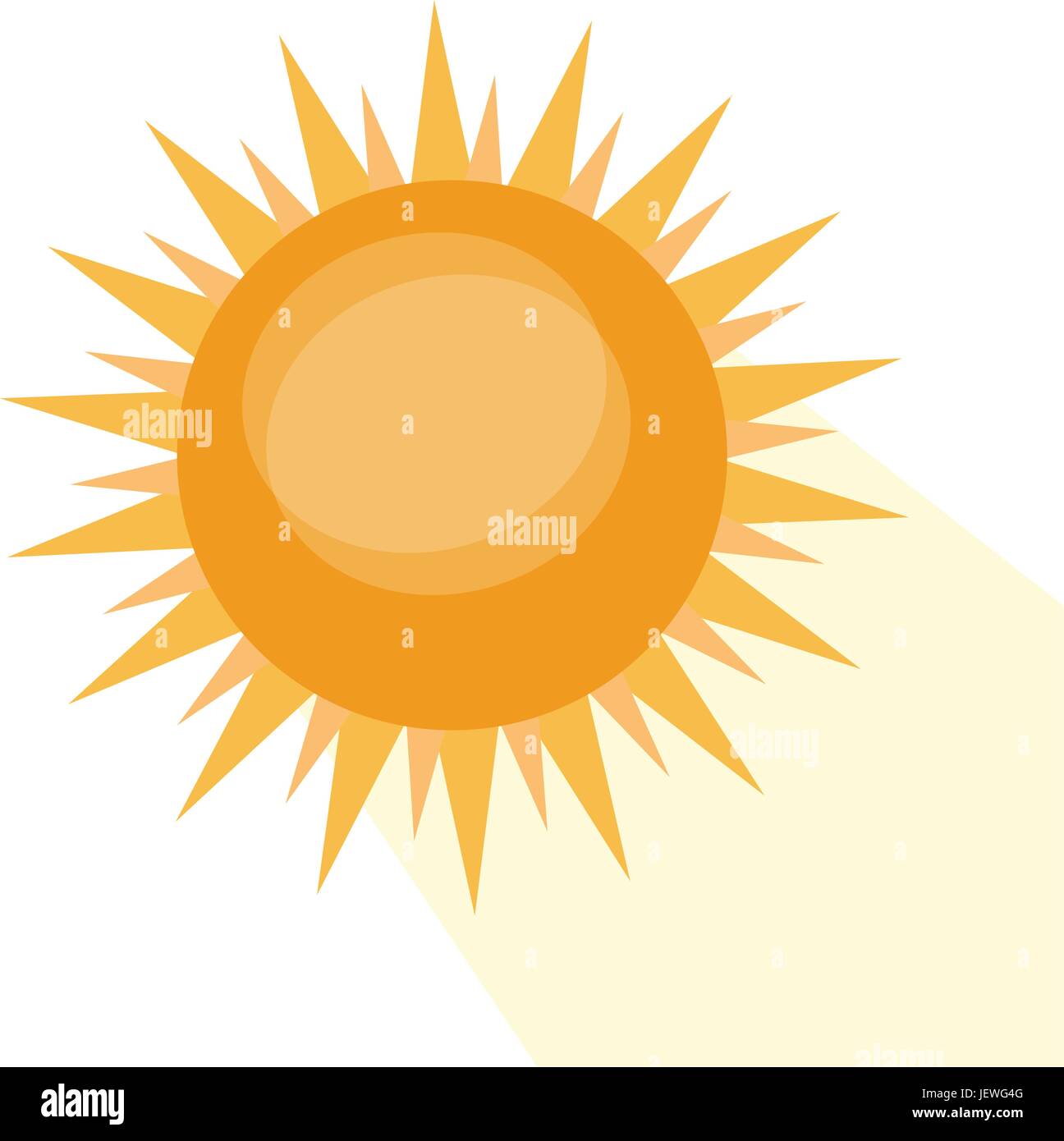 Isolated sun icon Stock Vector Image & Art - Alamy
