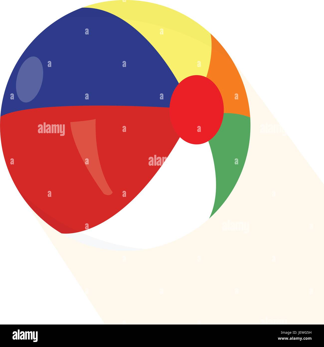 Isolated beach ball Stock Vector Image & Art - Alamy