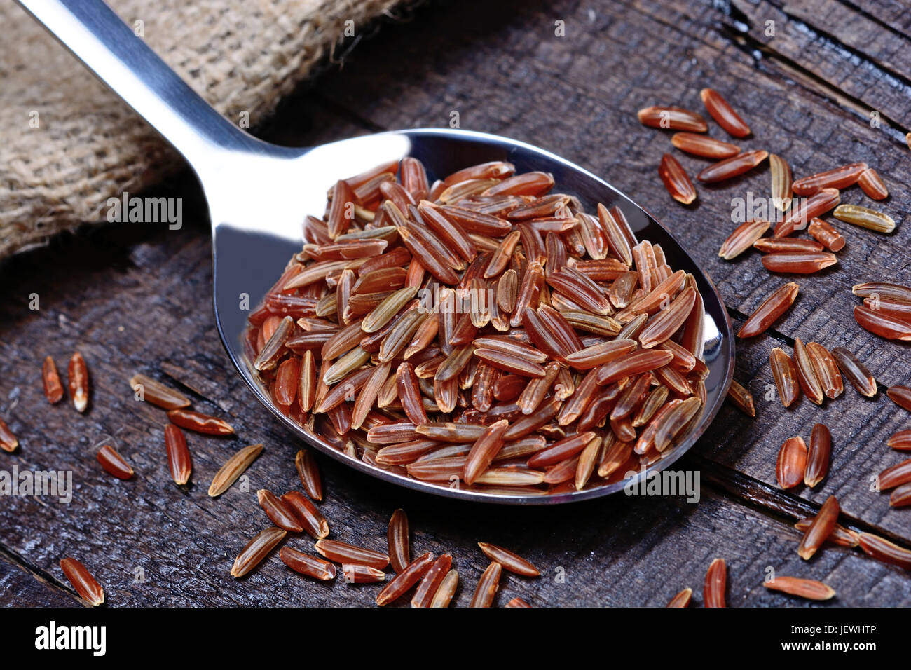 Red Rice Shwapno Silver spoon red rice hi-res stock photography and images - Alamy