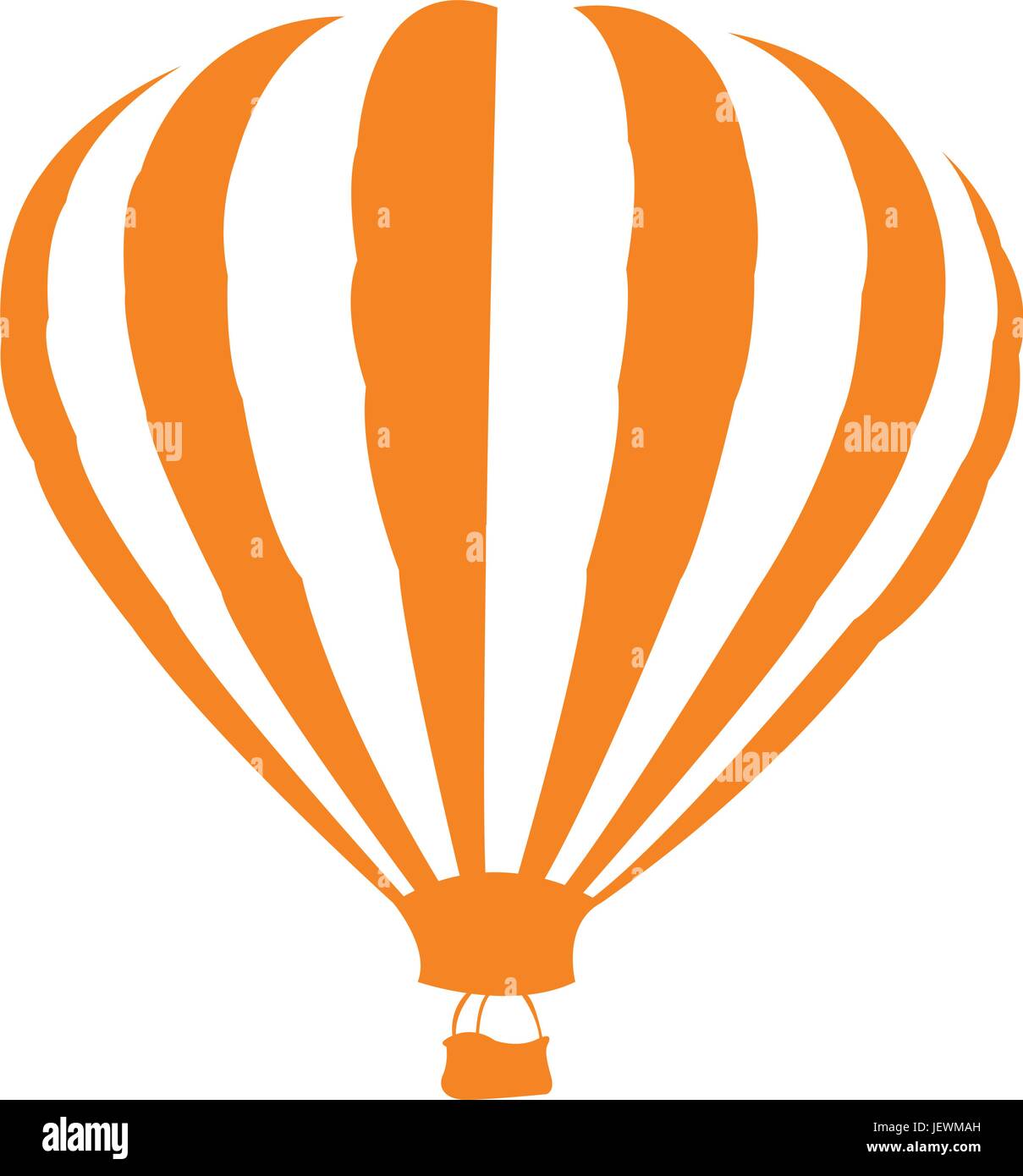 Isolated air balloon silhouette Stock Vector Image & Art Alamy