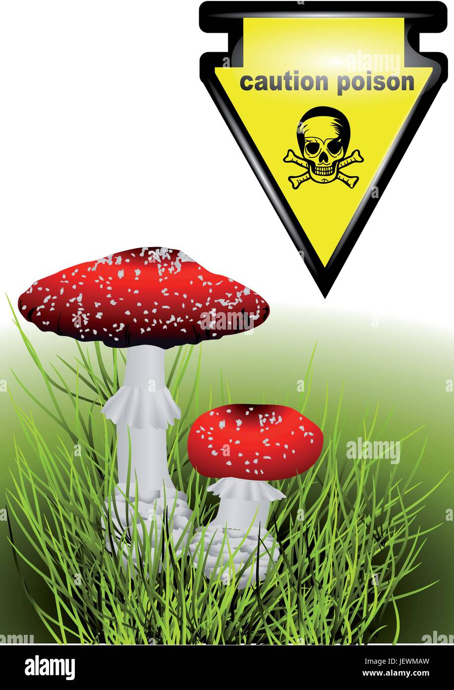 Знак ядовитые грибы