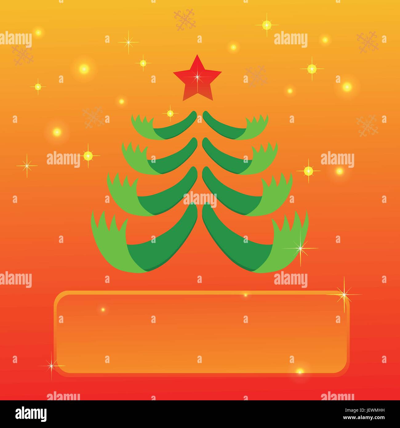 Abstract December Card New Anaesthetic Stock Vector Images - Alamy