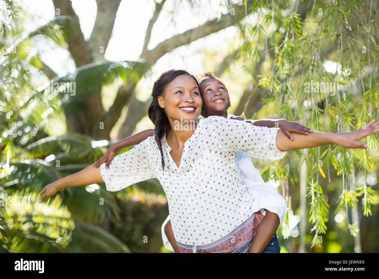 Happy family having fun Stock Photo - Alamy