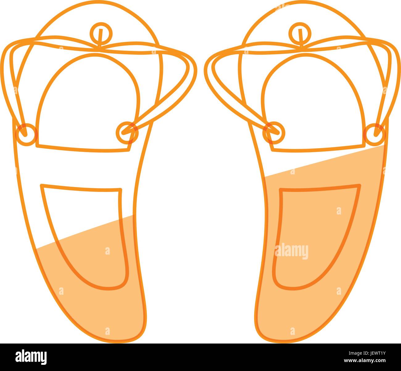 Beach flip flops Stock Vector Image & Art - Alamy