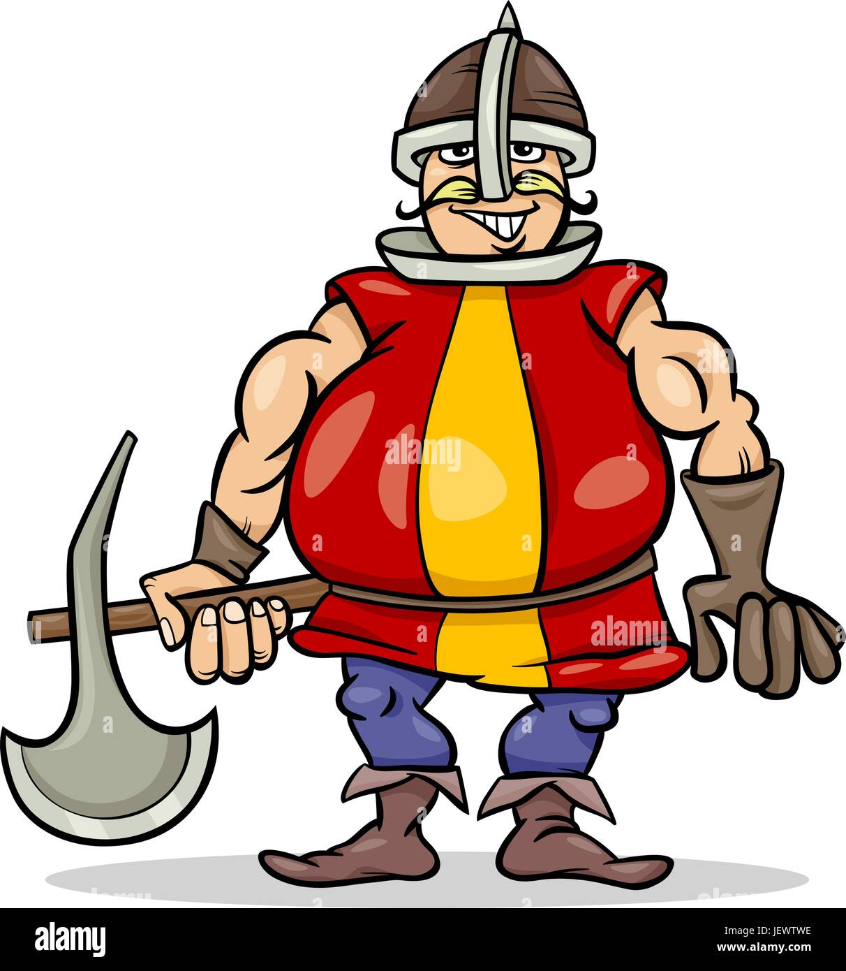 Cartoon man axe hi-res stock photography and images - Alamy