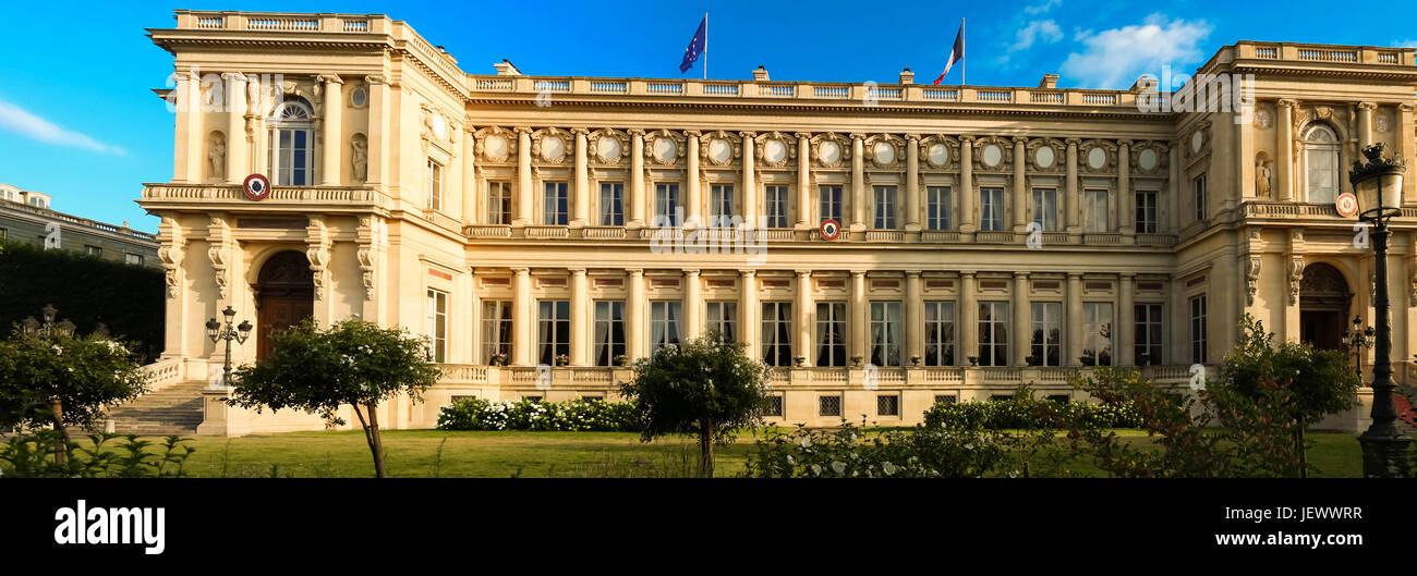 The French Ministry of Foreign Affairs ,Paris, France. Stock Photo