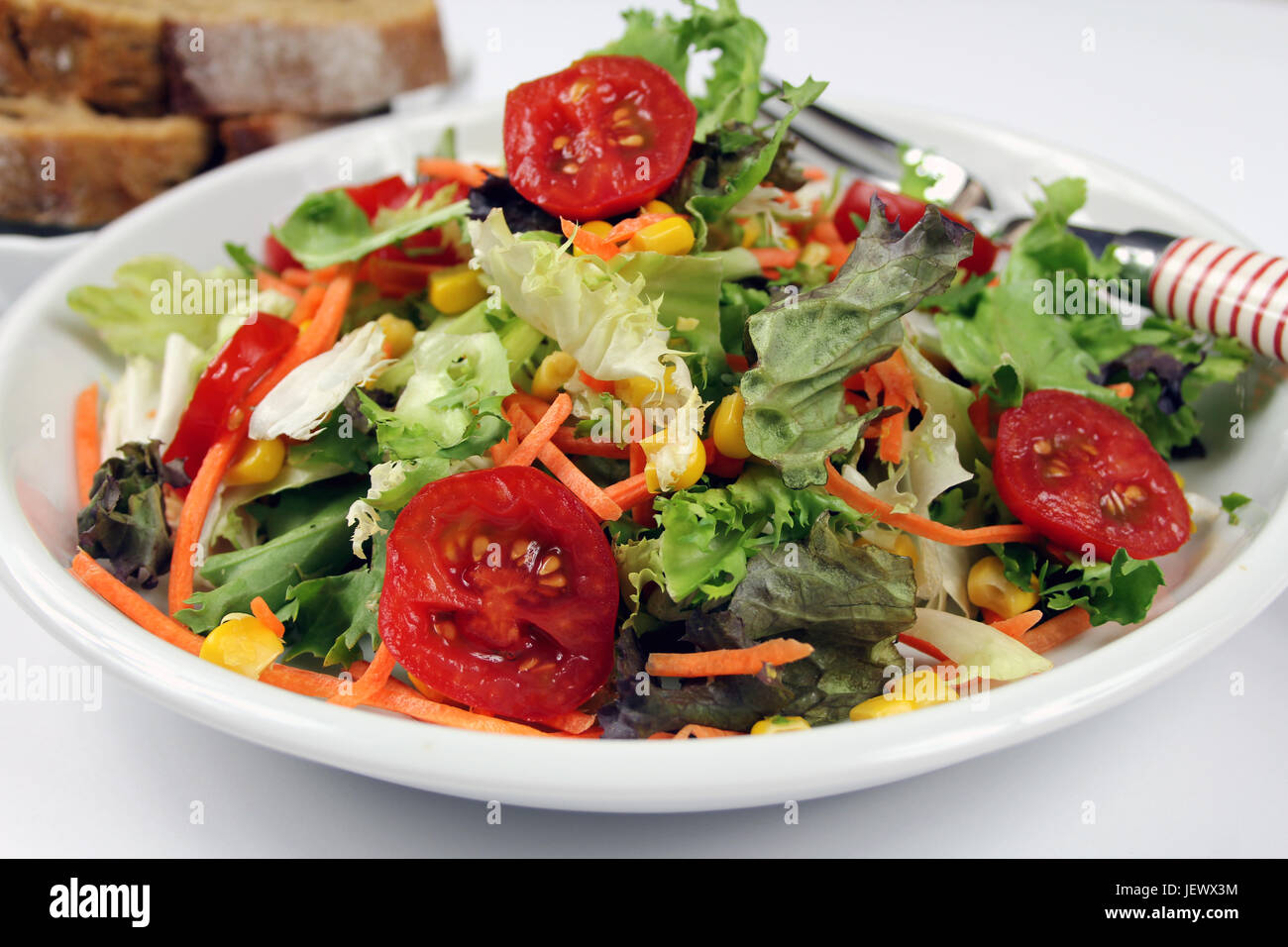 Salate plate hi-res stock photography and images - Alamy