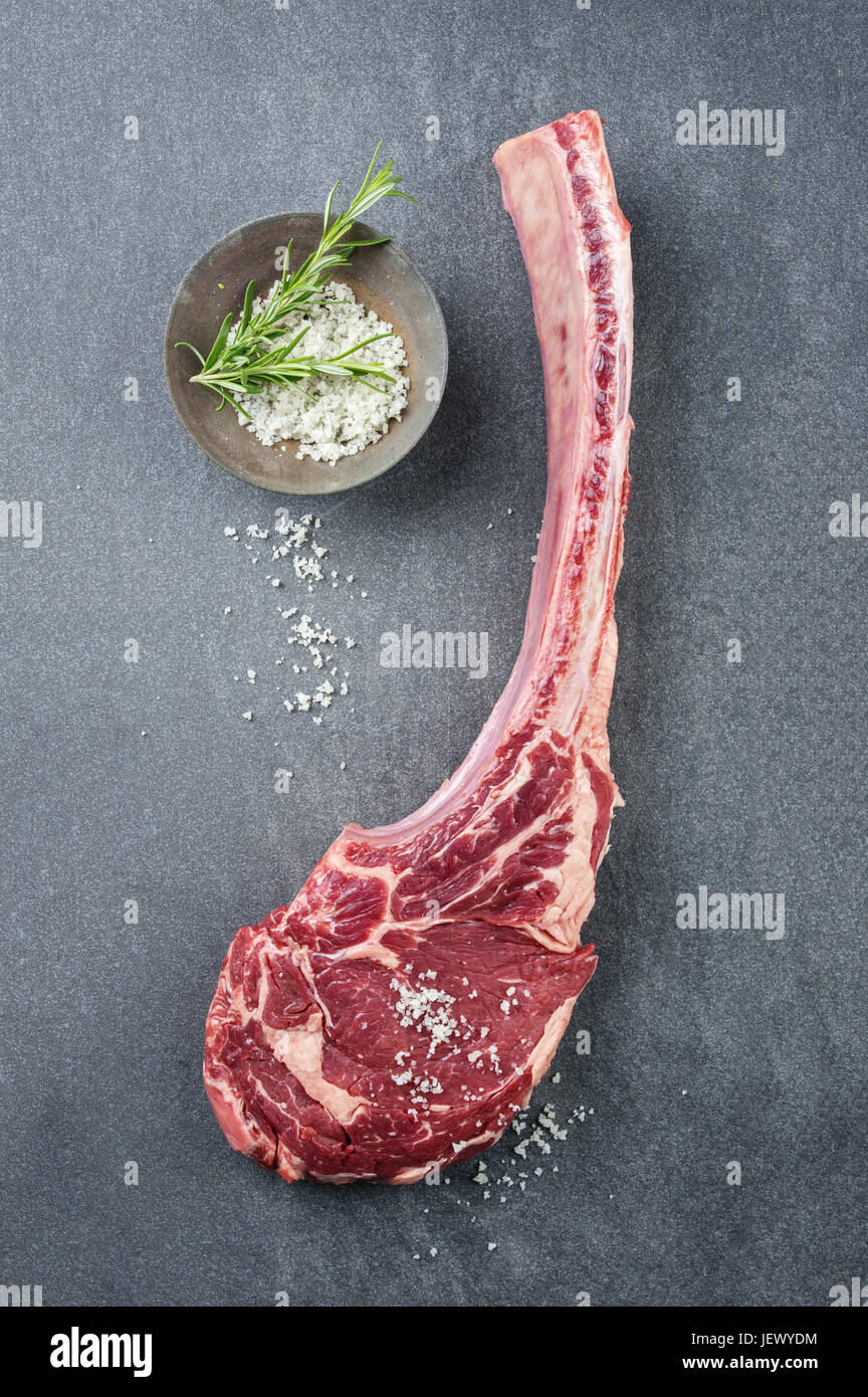 Tomahawk Steak Stock Photo
