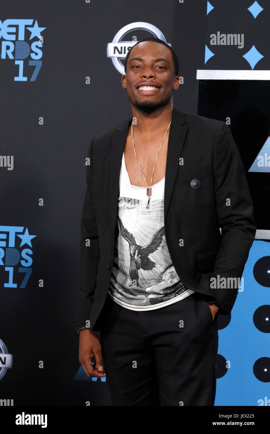 Los Angeles, CA, USA. 25th June, 2017. Woody McClain at arrivals for