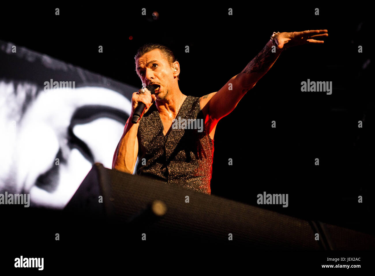 Milan, Italy 27th june Depeche Mode live at San Siro Stadium in Milan © Roberto Finizio / Alamy Live News Stock Photo