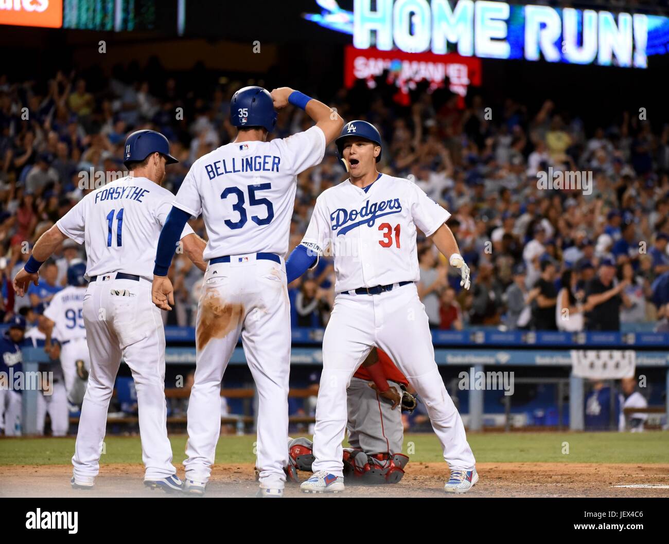 Los Angeles Dodgers outfielder Cody Bellinger (35) during an MLB regular  season game against the Arizona Diamondbacks, Sunday, July 11, 2021, in Los  A Stock Photo - Alamy