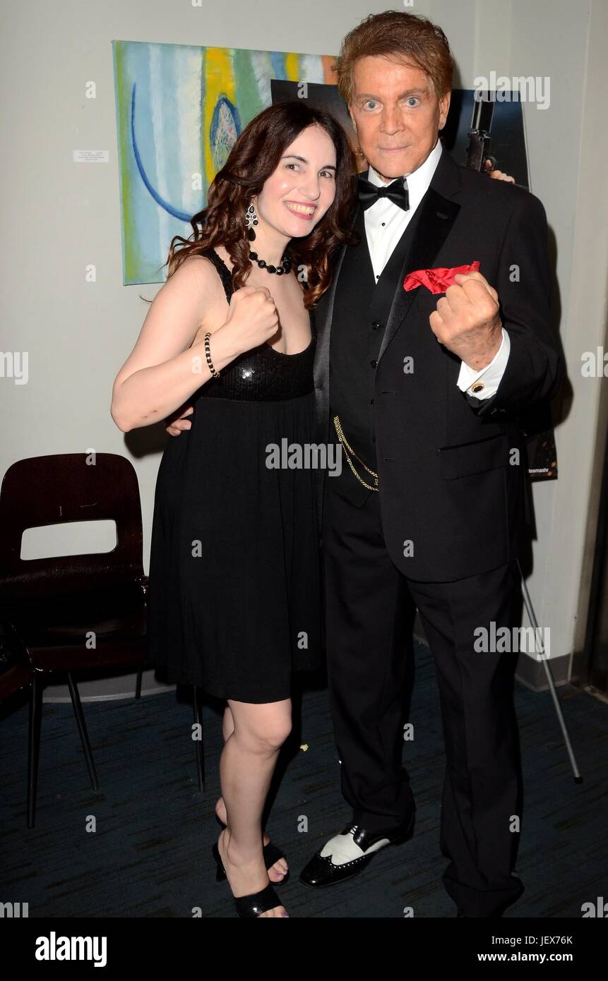 Vida Ghaffari, Mel Novak at arrivals for SYNDICATE SMASHER Special Screening, Art Theater, Long Beach, CA June 25, 2017. Photo By: Priscilla Grant/Everett Collection Stock Photo