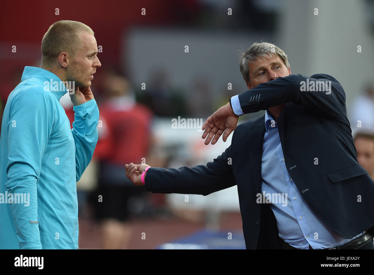 Ostrava, Czech Republic. 28th June, 2017. Czech javelin thrower Jakub