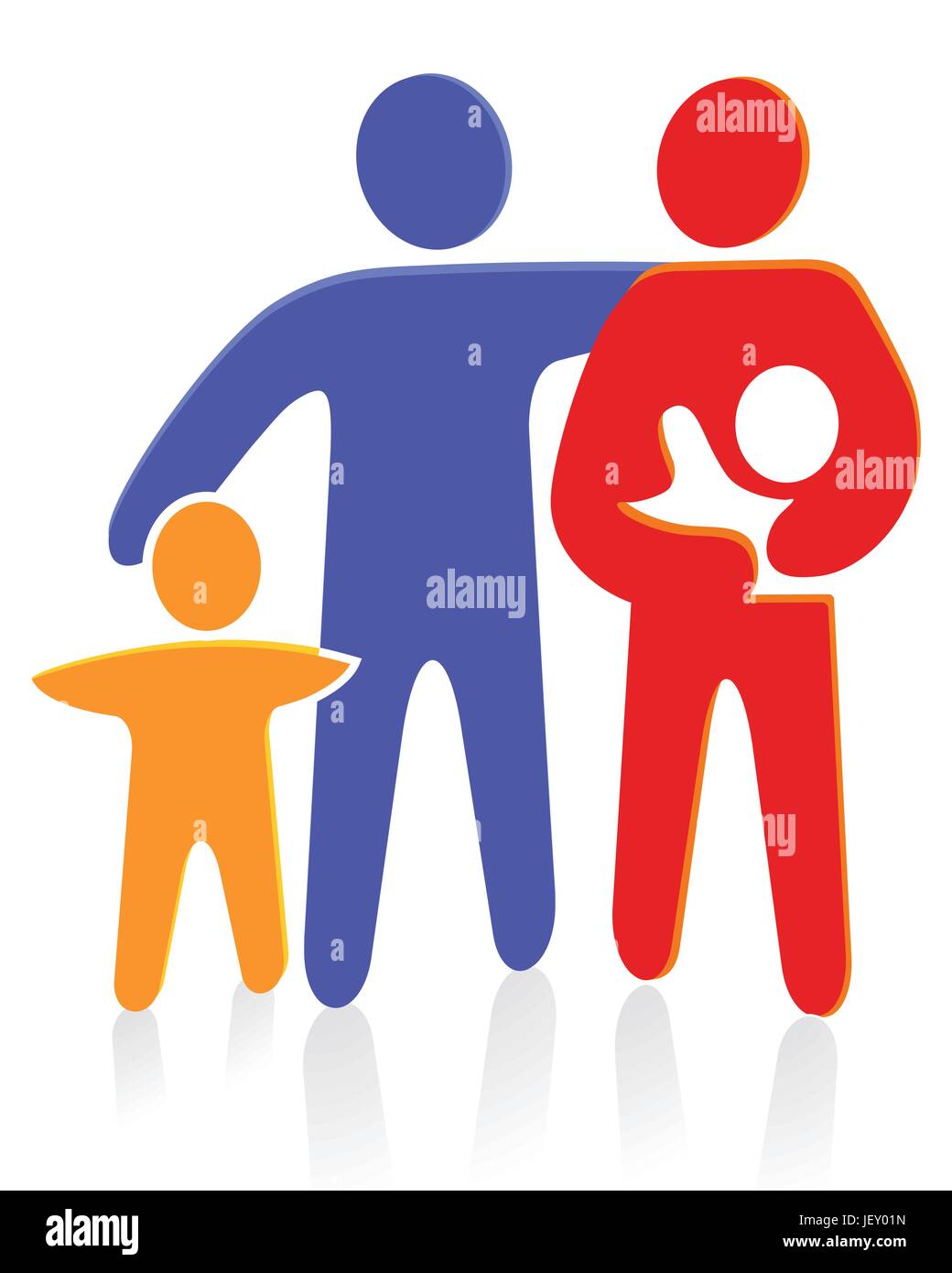 Mother holding baby mommy Stock Vector Images - Alamy