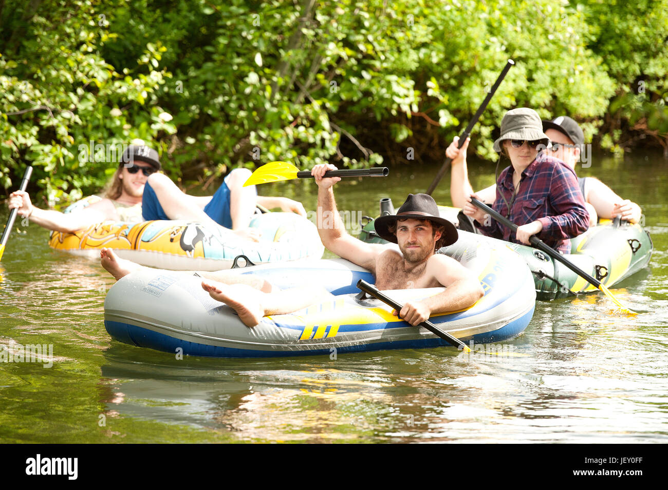 Floating down the river hires stock photography and images Alamy
