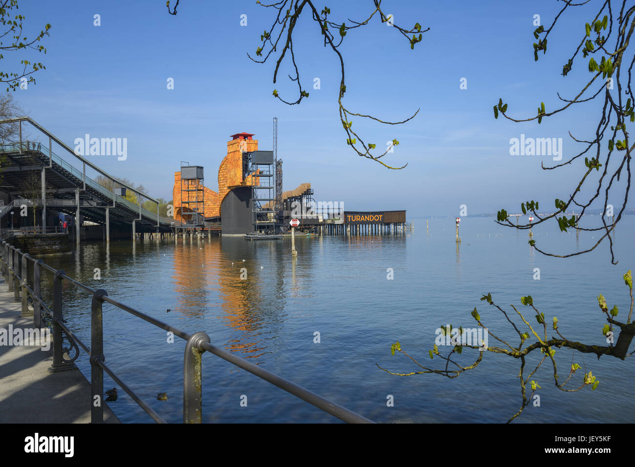 Open Air Stage, Bregenz Stock Photo
