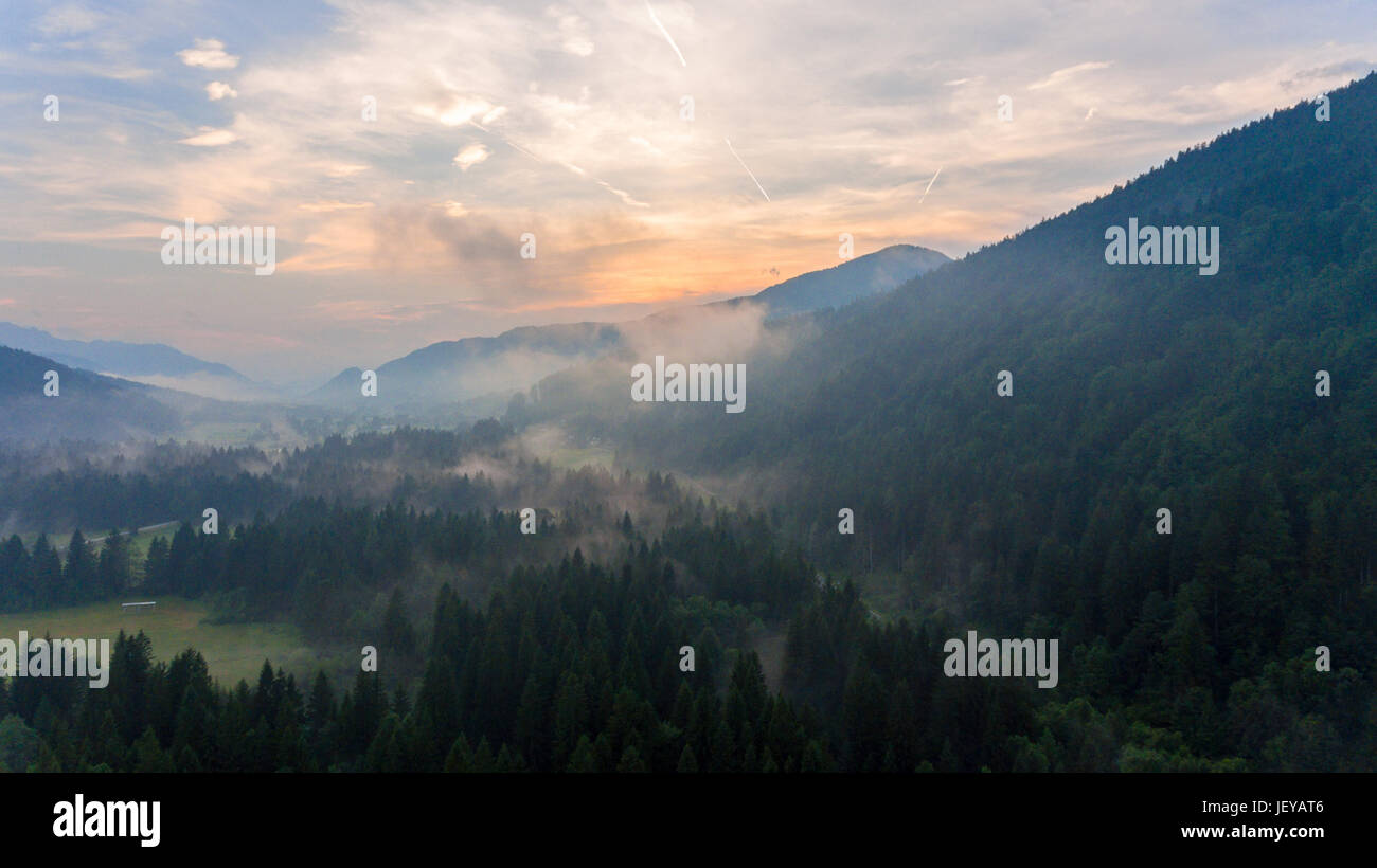 Fly over highway scenic view hi-res stock photography and images - Alamy