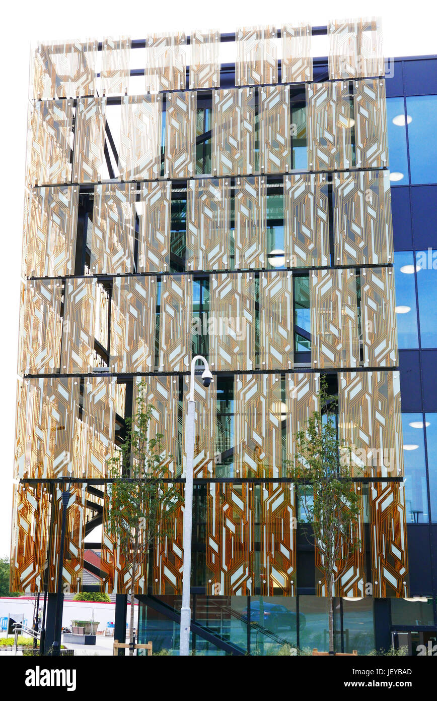 The new £15 million Sensor City Innovations Hub,Liverpool University,Liverpool,UK Stock Photo