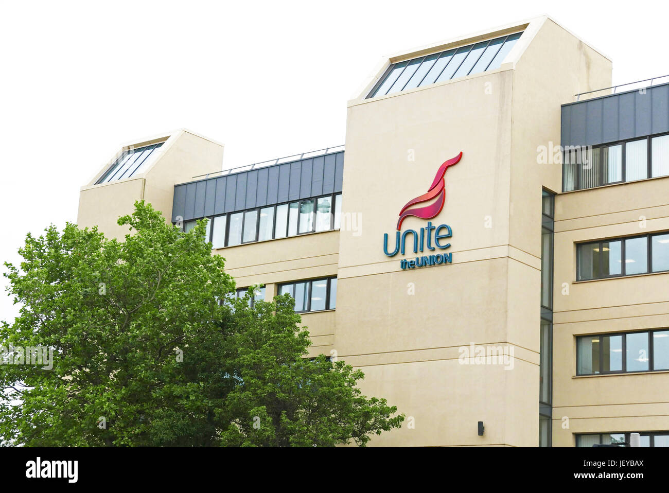Unite the union Liverpool office Jack Jones House,Liverpool. Uk and irelands biggest union with 1.42 million members across the priva Stock Photo